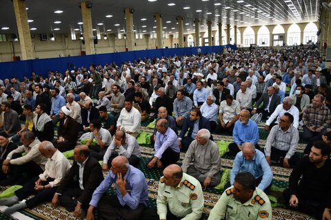 تصاویر/ اقامه نماز جمعه شهرستان خوی