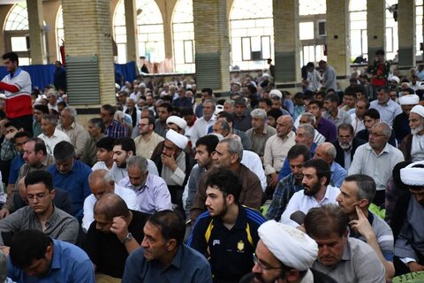 تصاویر/ اقامه نماز جمعه شهرستان خوی