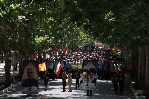 تصاویر/ جمعه خشم و نصر در ماهان