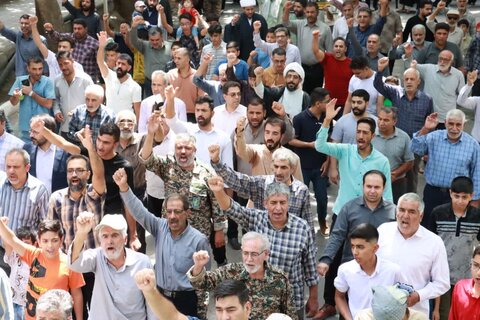 تصاویر/ جمعه خشم و نصر در ماهان