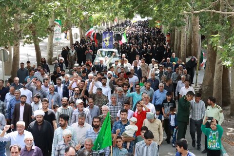 تصاویر/ جمعه خشم و نصر در ماهان