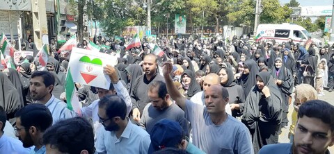 تصاویر/ راهپیمایی جمعه خشم و نصر در پارس آباد