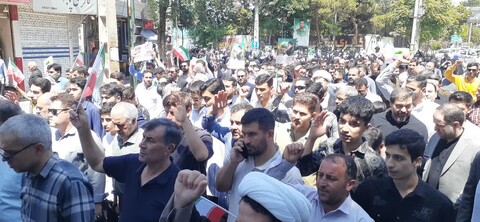 تصاویر/ راهپیمایی جمعه خشم و نصر در پارس آباد