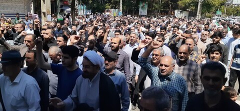 تصاویر/ راهپیمایی جمعه خشم و نصر در پارس آباد