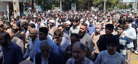 تصاویر/ راهپیمایی جمعه خشم و نصر در پارس آباد