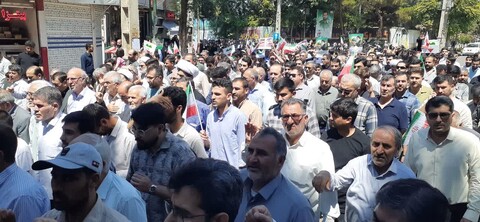 تصاویر/ راهپیمایی جمعه خشم و نصر در پارس آباد