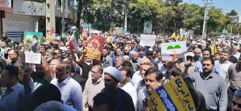 تصاویر/ راهپیمایی جمعه خشم و نصر در پارس آباد