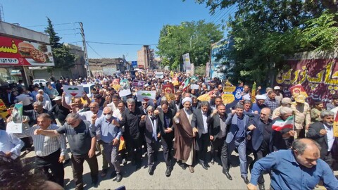 تصاویر/ راهپیمایی جمعه خشم و نصر در پارس آباد