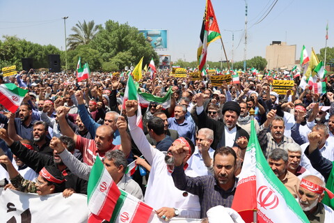 راهپیمایی جمعه خشم و نصر در اهواز