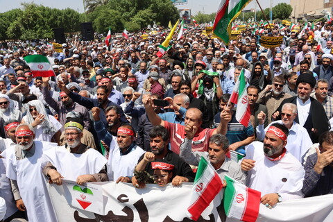 راهپیمایی جمعه خشم و نصر در اهواز