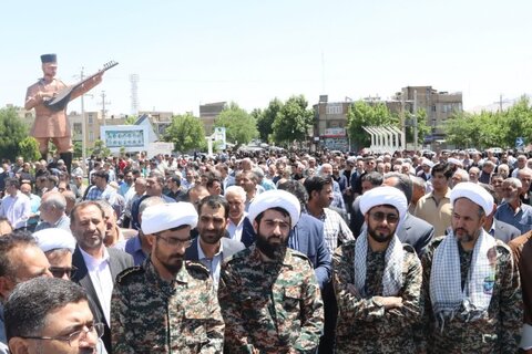 تصاویر/ راهپیمایی جمعه خشم و نصر در شاهین‌دژ