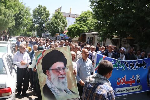 تصاویر/ راهپیمایی جمعه خشم و نصر در شاهین‌دژ