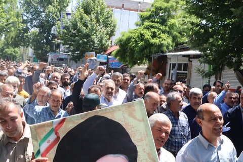 تصاویر/ راهپیمایی جمعه خشم و نصر در شاهین‌دژ