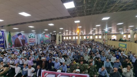 نماز جمعه گناوه به روایت تصویر