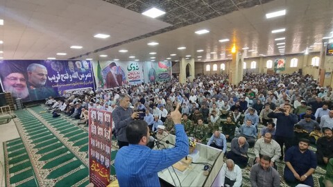 نماز جمعه گناوه به روایت تصویر