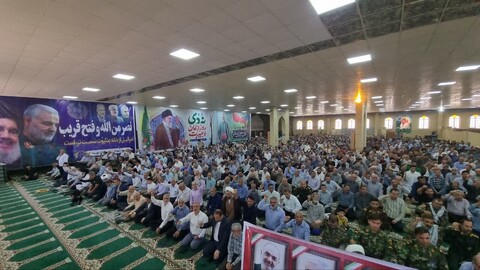 نماز جمعه گناوه به روایت تصویر