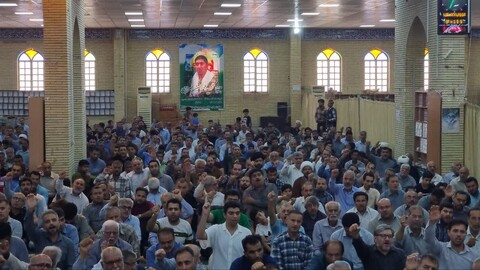 نماز جمعه گناوه به روایت تصویر