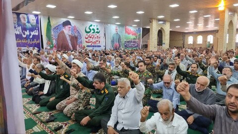 نماز جمعه گناوه به روایت تصویر