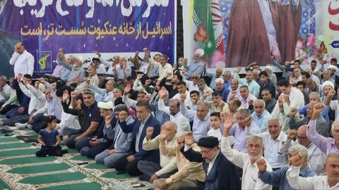 نماز جمعه گناوه به روایت تصویر