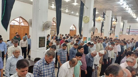 نماز جمعه بندرریگ به روایت تصویر