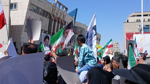 تصاویر/ تظاهرات جمعه های خشم و نصر در مشهد مقدس