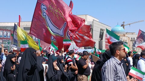 تصاویر/ تظاهرات جمعه های خشم و نصر در مشهد مقدس