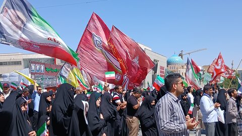 تصاویر/ تظاهرات جمعه های خشم و نصر در مشهد مقدس