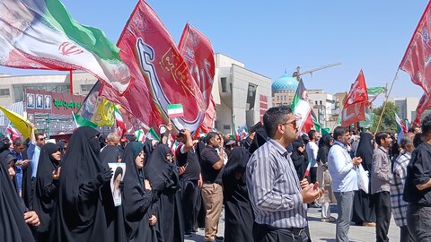 تصاویر/ تظاهرات جمعه های خشم و نصر در مشهد مقدس