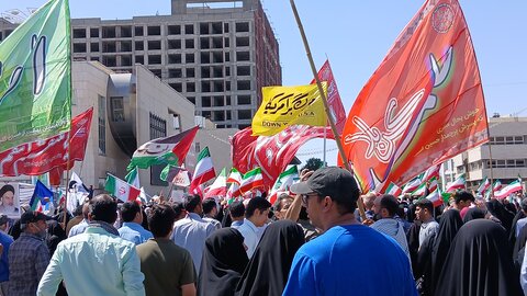 تصاویر/ تظاهرات جمعه های خشم و نصر در مشهد مقدس