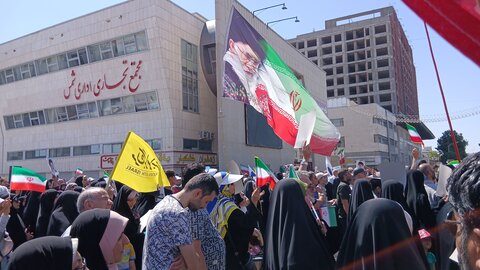 تصاویر/ تظاهرات جمعه های خشم و نصر در مشهد مقدس