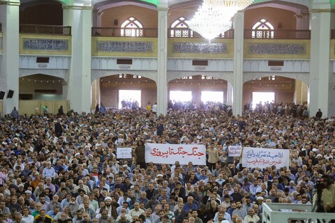 تصاویر/ اقامه نماز جمعه شهرستان تبریز