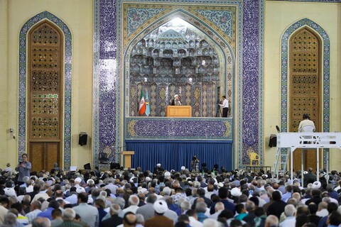 تصاویر/ اقامه نماز جمعه شهرستان تبریز