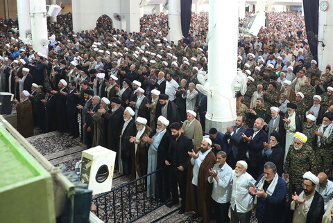 تصاویر/  تشییع 5 شهید استان قم در حملات رژیم صهیونیستی در راهپیمای جمعه های "خشم و نصر"