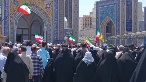 تصاویر/ تظاهرات جمعه های خشم و نصر در مشهد مقدس