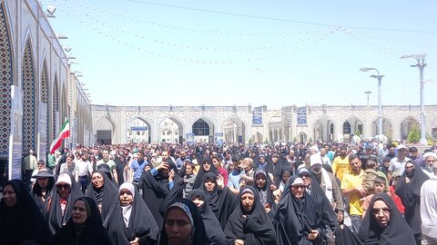 تصاویر/ تظاهرات جمعه های خشم و نصر در مشهد مقدس