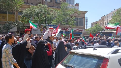 تصاویر/ تظاهرات جمعه های خشم و نصر در مشهد مقدس