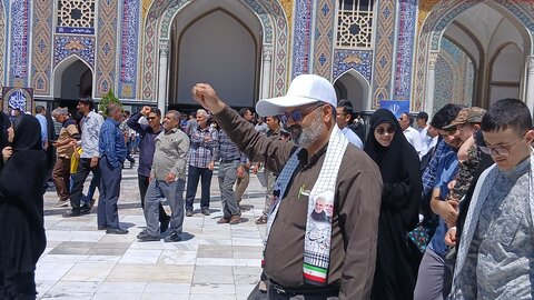 تصاویر/ تظاهرات جمعه های خشم و نصر در مشهد مقدس