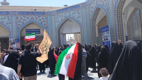 تصاویر/ تظاهرات جمعه های خشم و نصر در مشهد مقدس