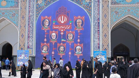 حضور پرشور مردم ولایت مدار مشهد در تظاهرات جمعه های خشم+ عکس