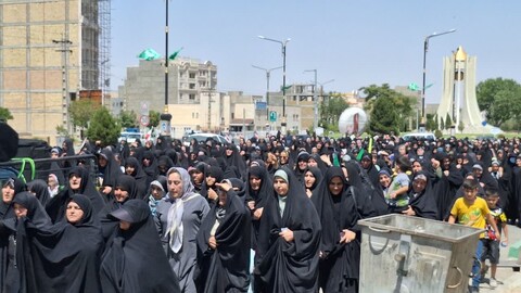 راهپیمایی  محکومیت جنایات رژیم صهیونسیتی در اشتهارد