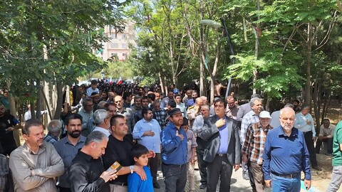 راهپیمایی  محکومیت جنایات رژیم صهیونسیتی در اشتهارد