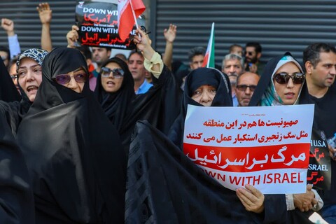 تصاویر/ راهپیمایی جمعه های نصر و خشم در تبریز