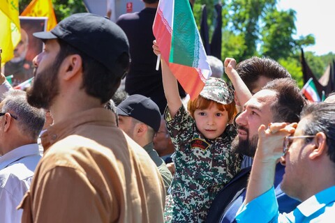 تصاویر/ راهپیمایی جمعه های نصر و خشم در تبریز