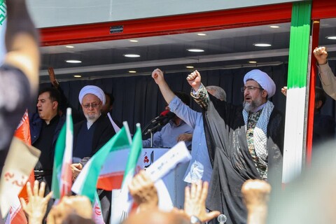 تصاویر/ راهپیمایی جمعه های نصر و خشم در تبریز