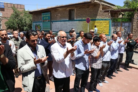 تصاویر/ اقامه نماز جمعه شهرستان مرند