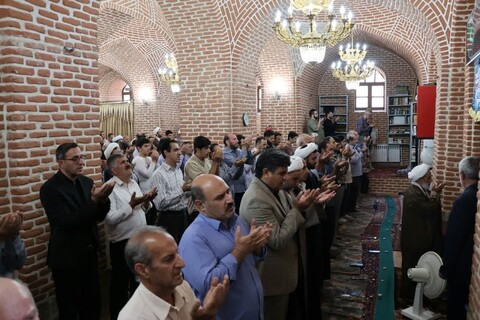 تصاویر/ اقامه نماز جمعه شهرستان مرند