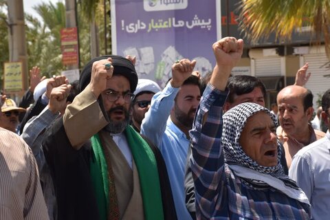تصاویر/راهپیمایی جمعه نصر و خشم در شهرستان مهران