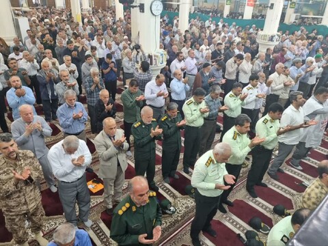 نماز جمعه برازجان به روایت تصویر