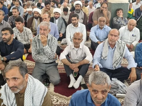 نماز جمعه برازجان به روایت تصویر