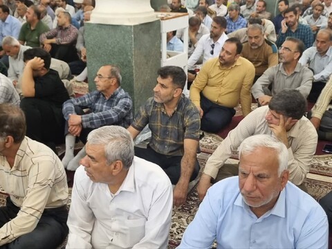 نماز جمعه برازجان به روایت تصویر